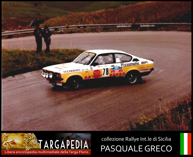 78 Opel Kadett GTE G.Cappello - Conigliaro (4).jpg